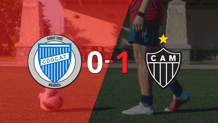 Atlético Mineiro clasificó al vencer 1-0 a su rival Godoy Cruz 