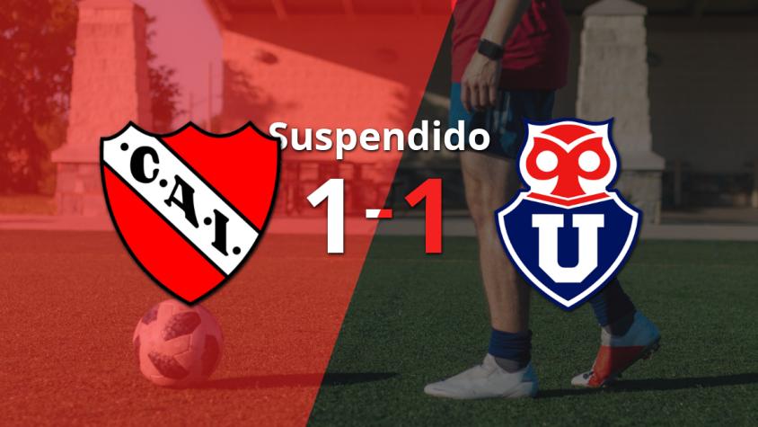 El Rojo y U. de Chile no pudieron seguir jugando en el estadio la Caldera del Diablo