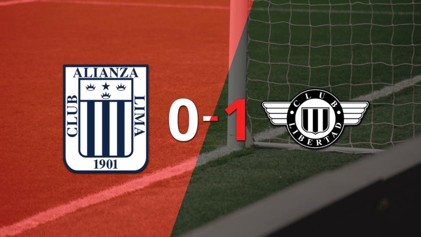 Gustavo Aguilar le dio la victoria a Libertad ante Alianza Lima