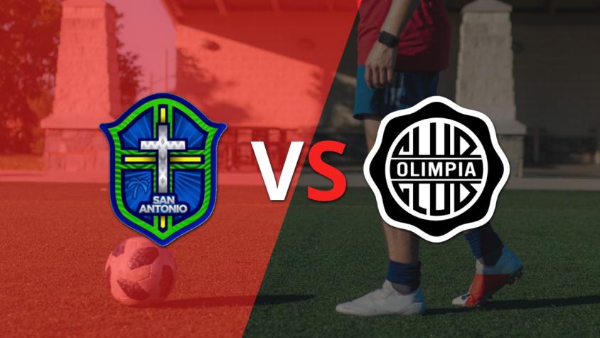 Por la fecha 1 del grupo H se enfrentarán San Antonio Bulo Bulo y Olimpia