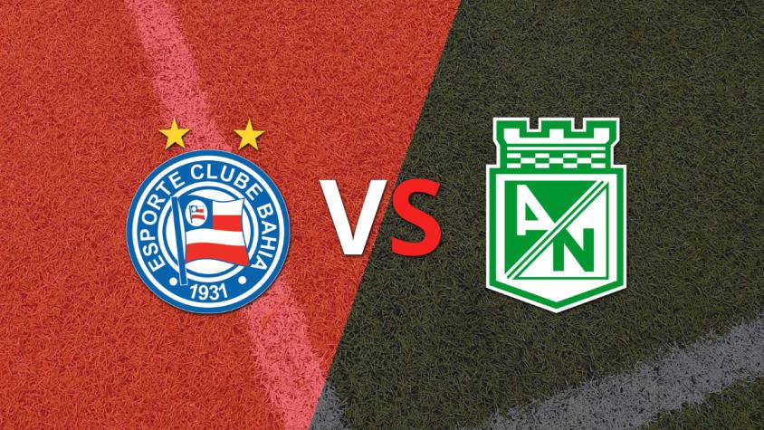 En el estadio el Fonte Nova, Bahia se impone ante At. Nacional 1 a 0