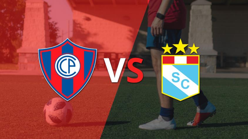 ¡Se mueve el marcador! Sporting Cristal empata 2 a 2 con Cerro Porteño