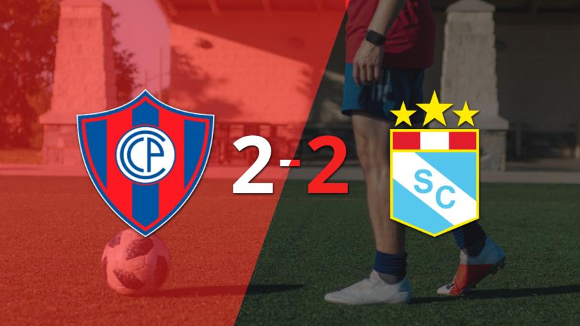Sporting Cristal empata sobre el final con gol de Rafael Lutiger