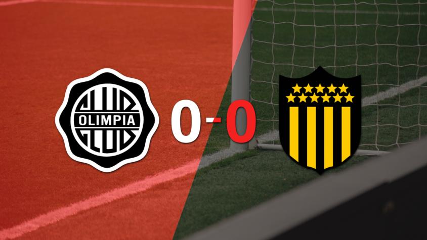 Sin goles, Olimpia y Peñarol igualaron el partido