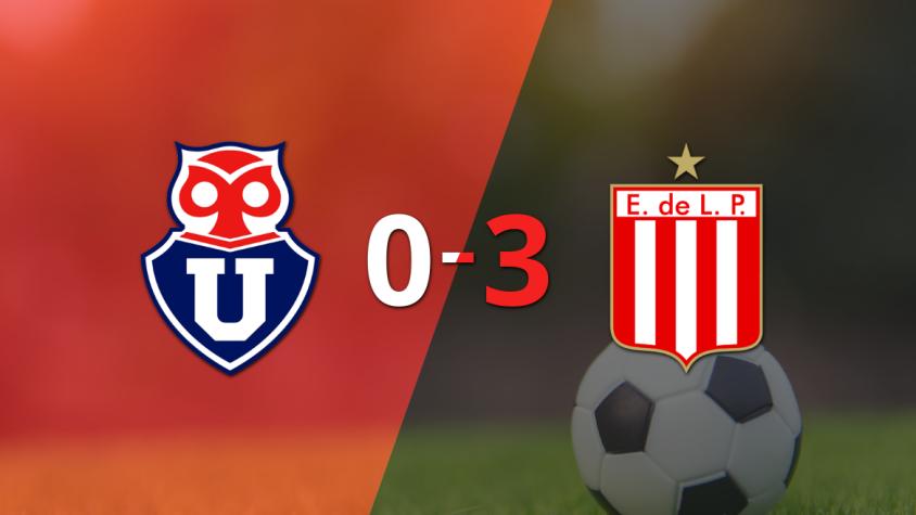Una gran actuación de Estudiantes le da la victoria por 3 a 0 ante Universidad de Chile