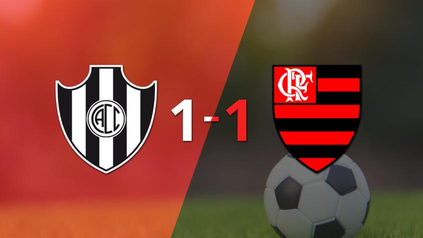 Empate a uno entre Central Córdoba (SE) y Flamengo