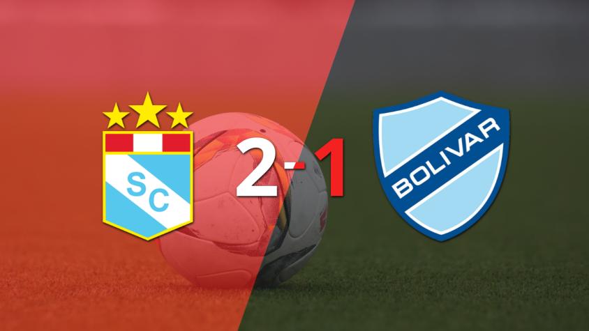 Martín Cauteruccio sentenció el triunfo de Sporting Cristal ante Bolívar con doblete 