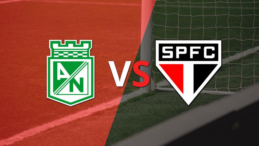 EN VIVO: Arranca el segundo tiempo sin goles entre At. Nacional y São Paulo