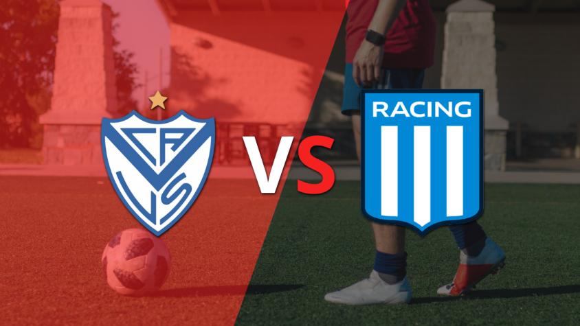 EN VIVO: Comenzó el partido entre Vélez y Racing Club: 0-0 en el inicio