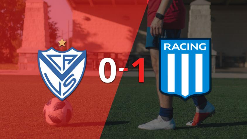 El duelo de ida fue para Racing Club 1-0 