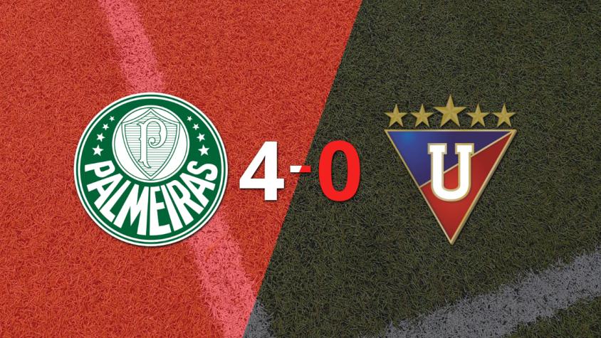 Palmeiras revirtió la serie, venció a Liga de Quito y avanzó a  la final 
