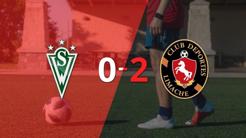 Santiago Wanderers no pudo ante la contundencia de Deportes Limache y perdió por 2 a 0