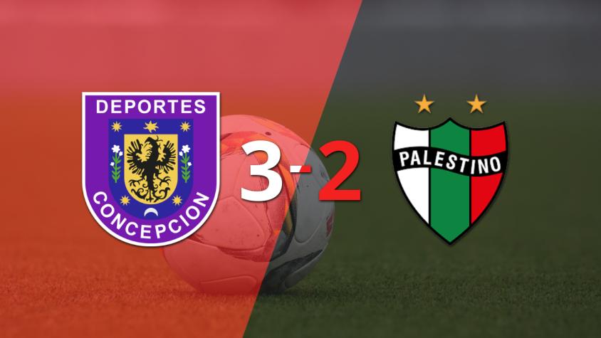 Partido de alta intensidad concluye con D. Concepción superando a Palestino 3-2