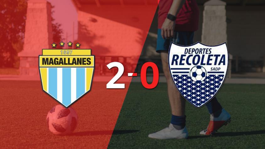 Sólido triunfo de Magallanes por 2-0 frente a Recoleta