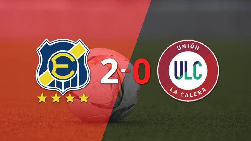 Derrota de U. La Calera por 2-0 ante Everton