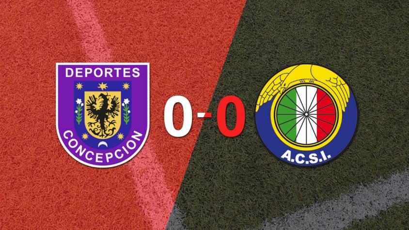 D. Concepción y Audax Italiano no se hicieron daño y empataron sin goles