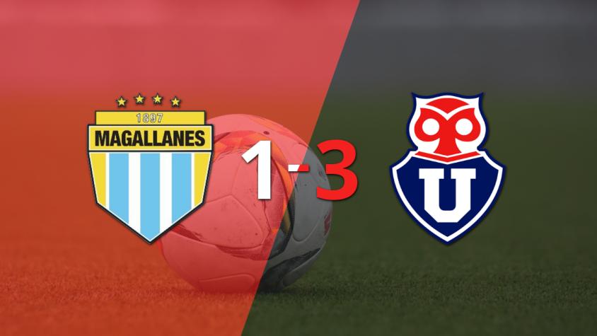 Universidad de Chile domina a Magallanes y le gana por 3 a 1