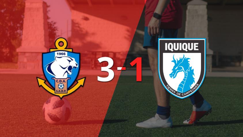 Con dos goles de Cristian Díaz, D. Antofagasta venció a Deportes Iquique