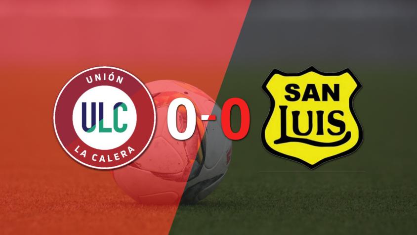 U. La Calera y San Luis igualan 0-0 en el clásico del interior