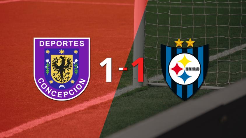 Con un empate 1 a 1, D. Concepción y Huachipato definen todo en el partido de vuelta