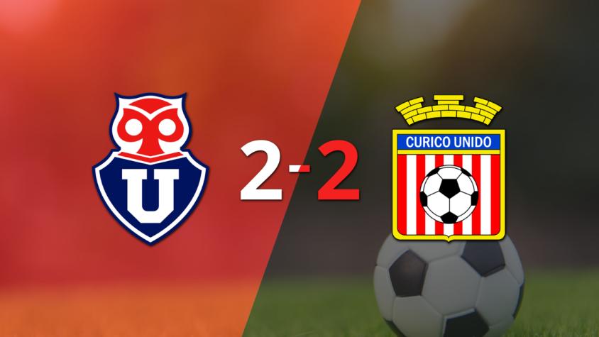 Curicó Unido empató ante Universidad de Chile con gol agónico y clasificó a Cuartos de Final