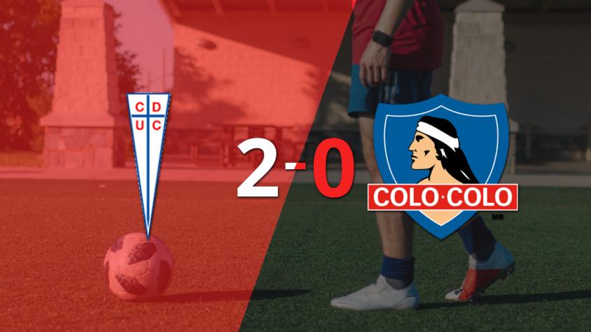 Con dos goles, U. Católica se impuso a Colo Colo en el Estadio Santa Laura-Universidad SEK