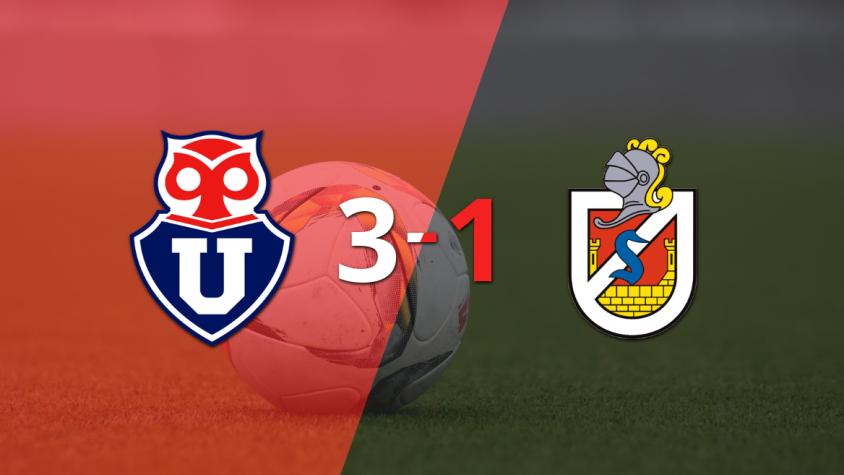 Sin muchas complicaciones, Universidad de Chile venció 3-1 a D. La Serena