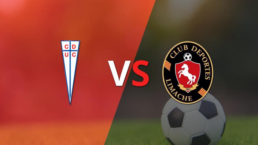 U. Católica está venciendo 2-1 a Deportes Limache en el estadio Sausalito