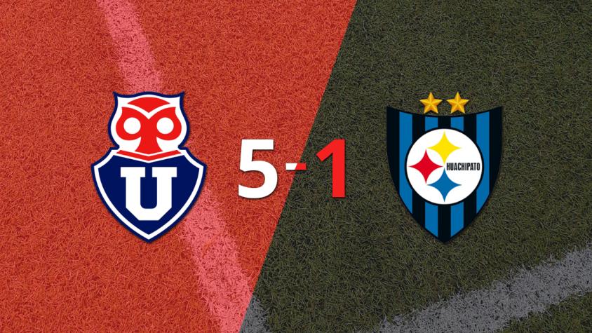 Universidad de Chile le pasó por encima a Huachipato con doblete de Rodrigo Contreras