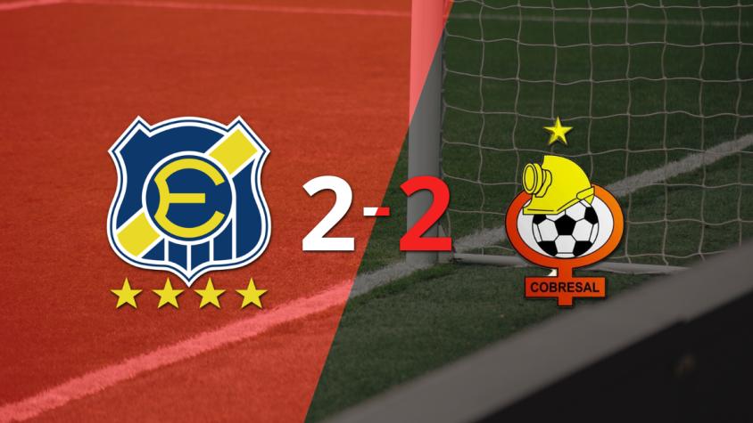 Agónico gol de Vicente Fernández le da el empate a Cobresal