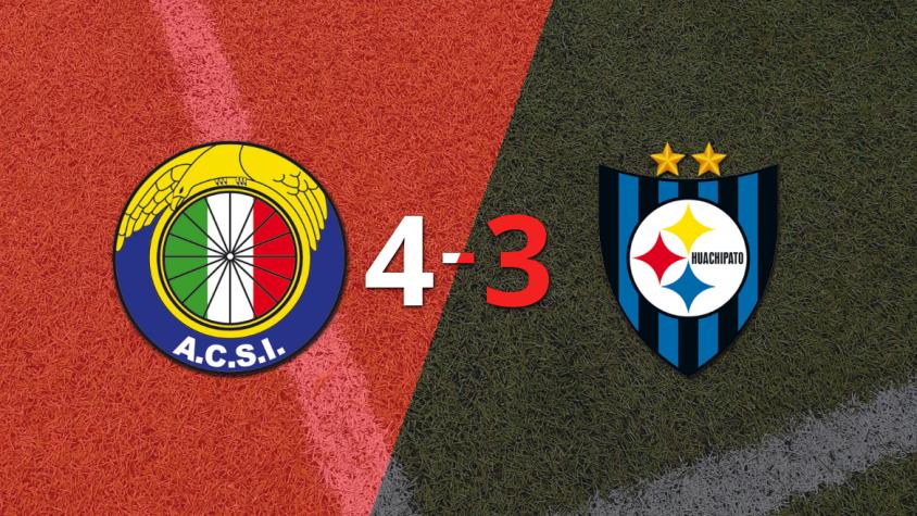 Leonardo Valencia anota doblete en la victoria por 4 a 3 de Audax Italiano sobre Huachipato