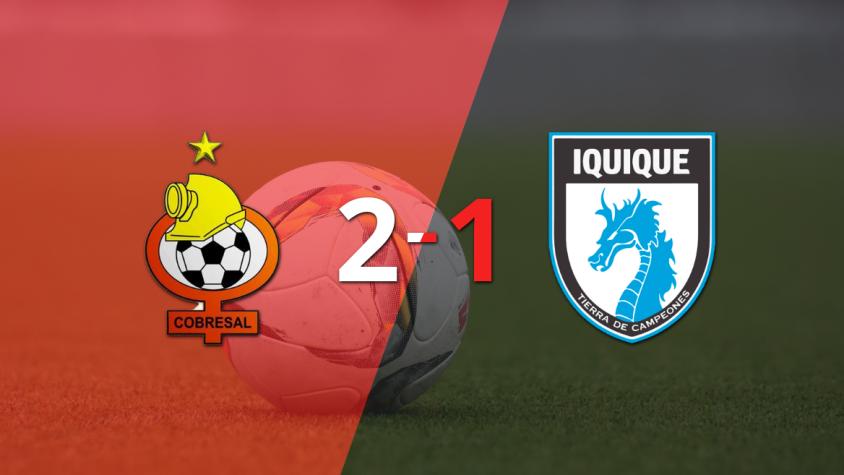Deportes Iquique no pudo con Cobresal y perdió 2 a 1
