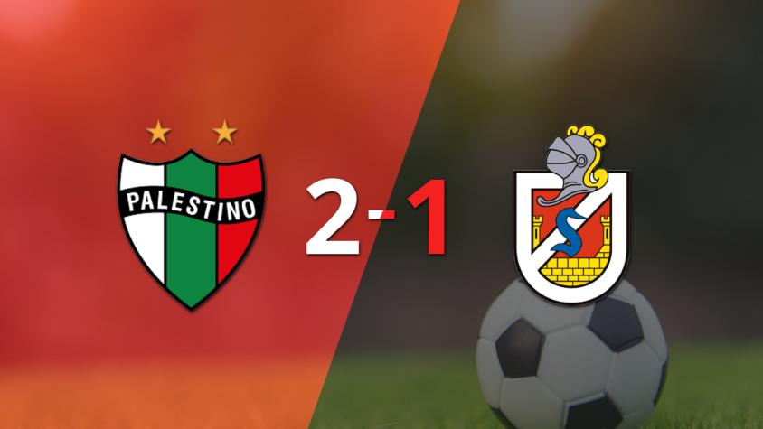 D. La Serena fue relegado por Palestino en una derrota por 2-1