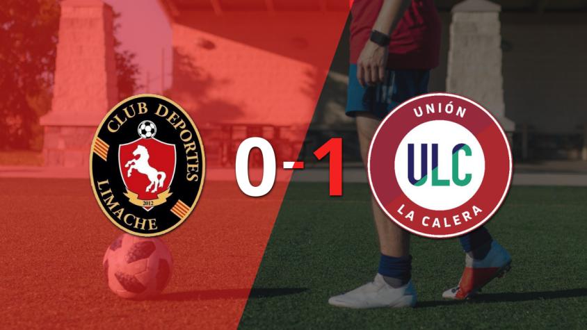 Solitario gol le da triunfo 1-0 a U. La Calera sobre Deportes Limache