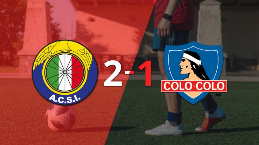 Colo Colo no pudo con Audax Italiano y cayó por 2-1 tras gol agónico