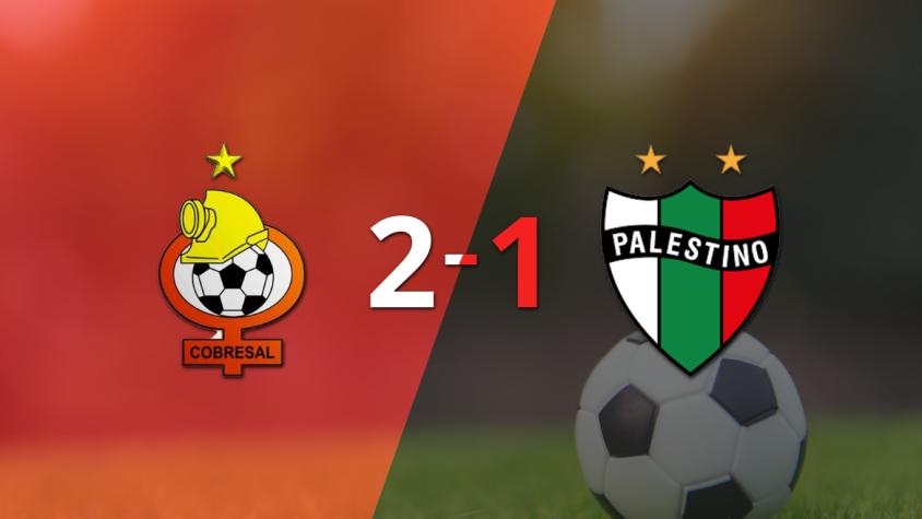 Con un gol agónico, Cobresal venció a Palestino por 2 a 1