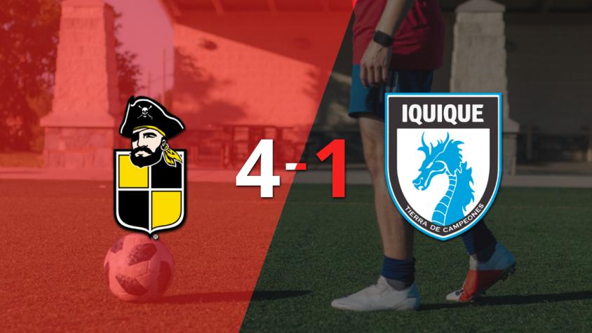 Con doblete de Cecilio Waterman, Coquimbo Unido liquidó 4-1 a Deportes Iquique
