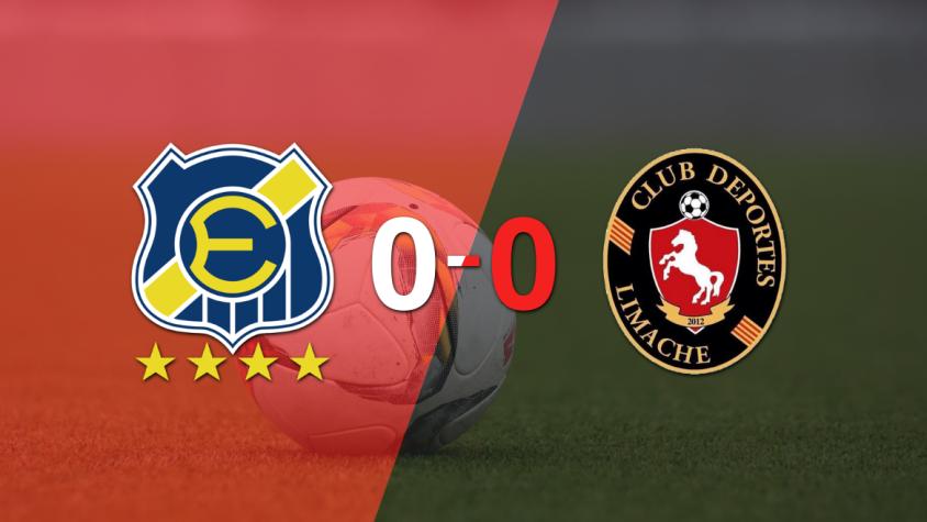 Cero a cero terminó el partido entre Everton y Deportes Limache