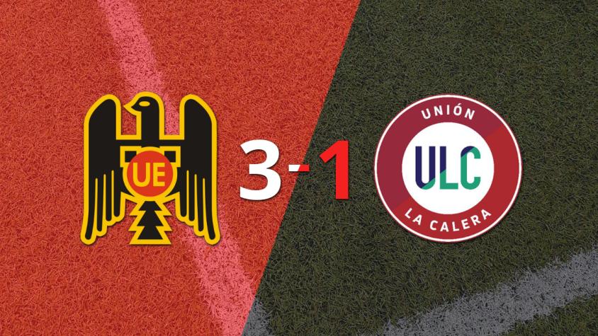 Unión Española le dio vuelta el partido a U. La Calera con un 3-1
