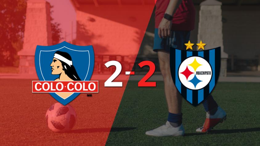 Colo Colo empató con Huachipato y Javier Correa anotó dos goles