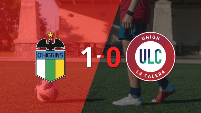 A O'Higgins le alcanzó con un gol para derrotar a U. La Calera en el estadio Municipal Jorge Silva Valenzuela