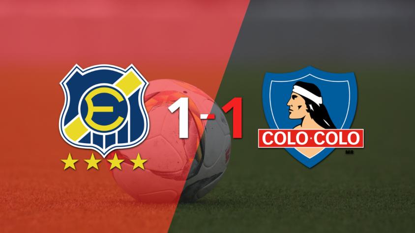 Sebastián Sosa Sánchez rescata a Everton con un penal agónico ante Colo Colo