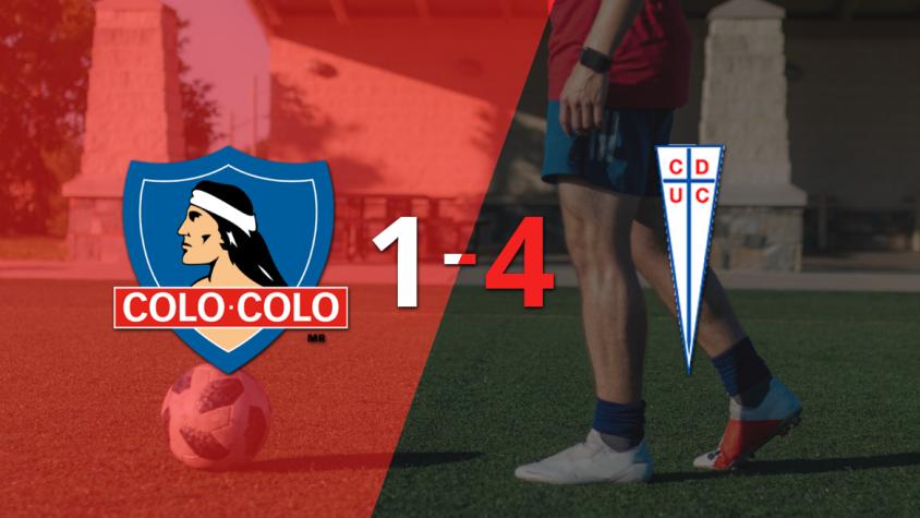 Con doblete de Cristian Cuevas, U. Católica liquidó 4-1 a Colo Colo
