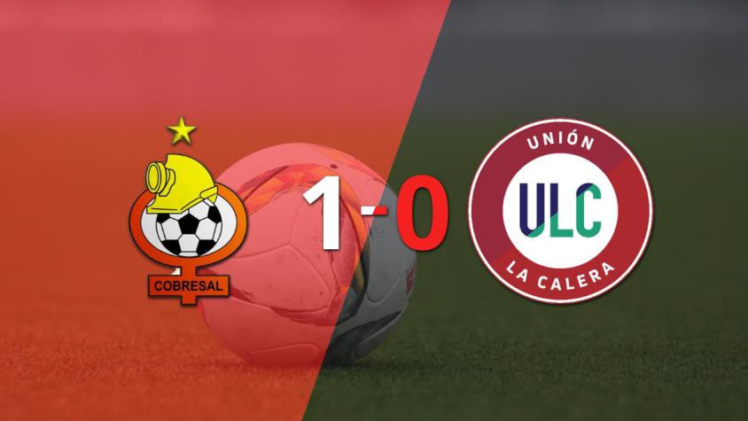 Cobresal venció a U. La Calera 1 a 0 en el estadio el Estadio más grande del Mundo con un gol de penal