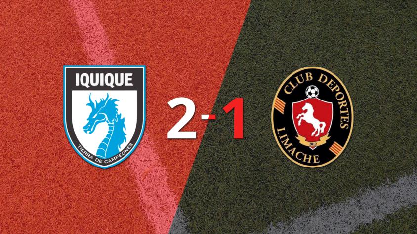 Deportes Iquique logra remontada y gana 2-1 a Deportes Limache con un gol agónico