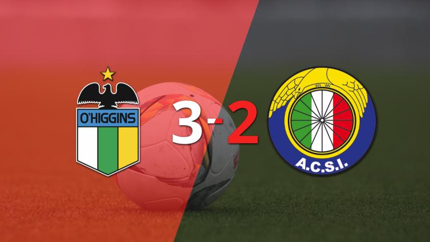 Partido de alta intensidad concluye con O'Higgins superando a Audax Italiano 3-2