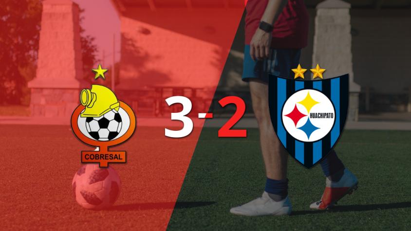 Emocionante partido termina con victoria de Cobresal 3-2 ante Huachipato