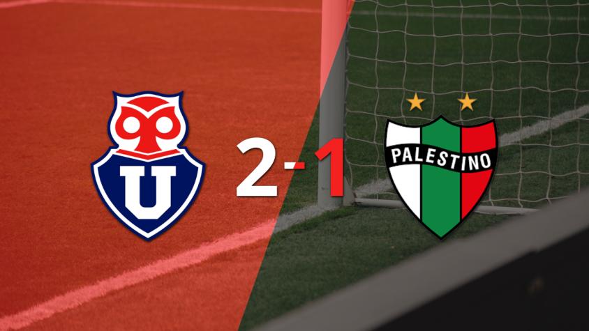 Universidad de Chile gana 2-1 a Palestino con doblete de Lucas Di Yorio