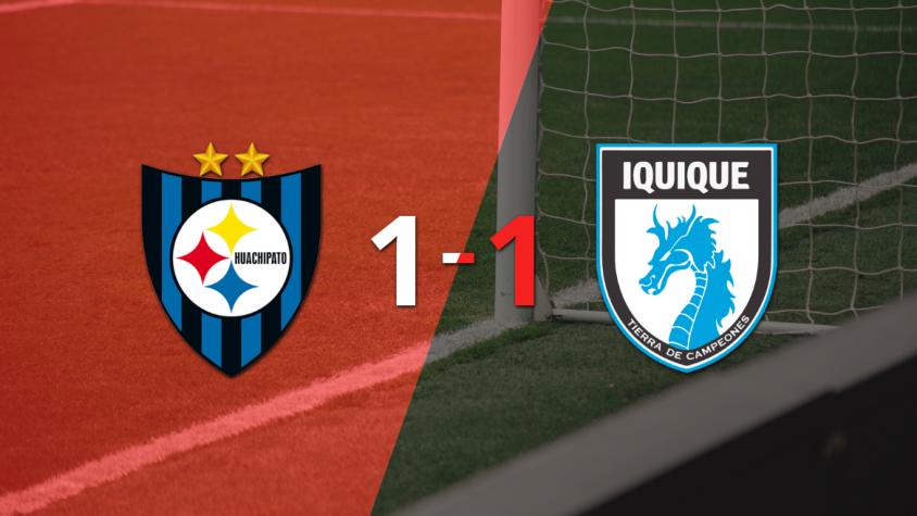 Huachipato logró sacar el empate de local frente a Deportes Iquique