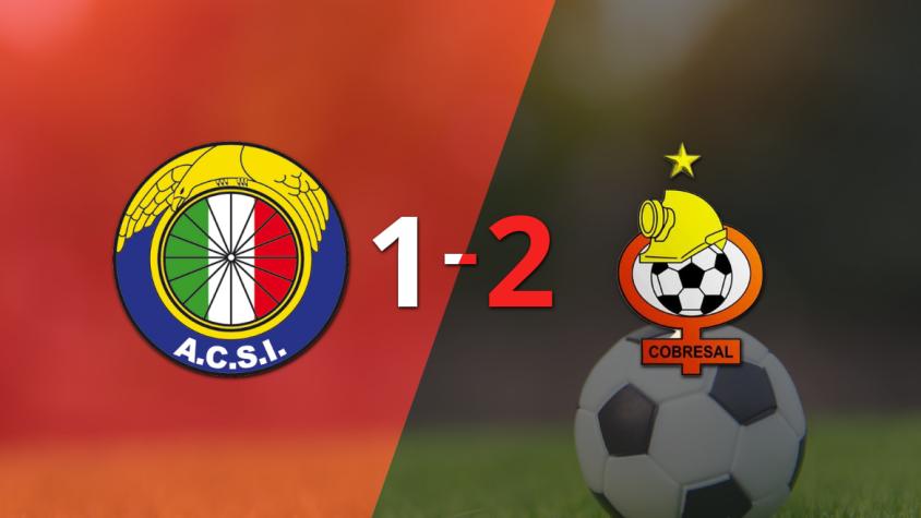 Audax Italiano no logró superar la firmeza de Cobresal y cayó 2 a 1